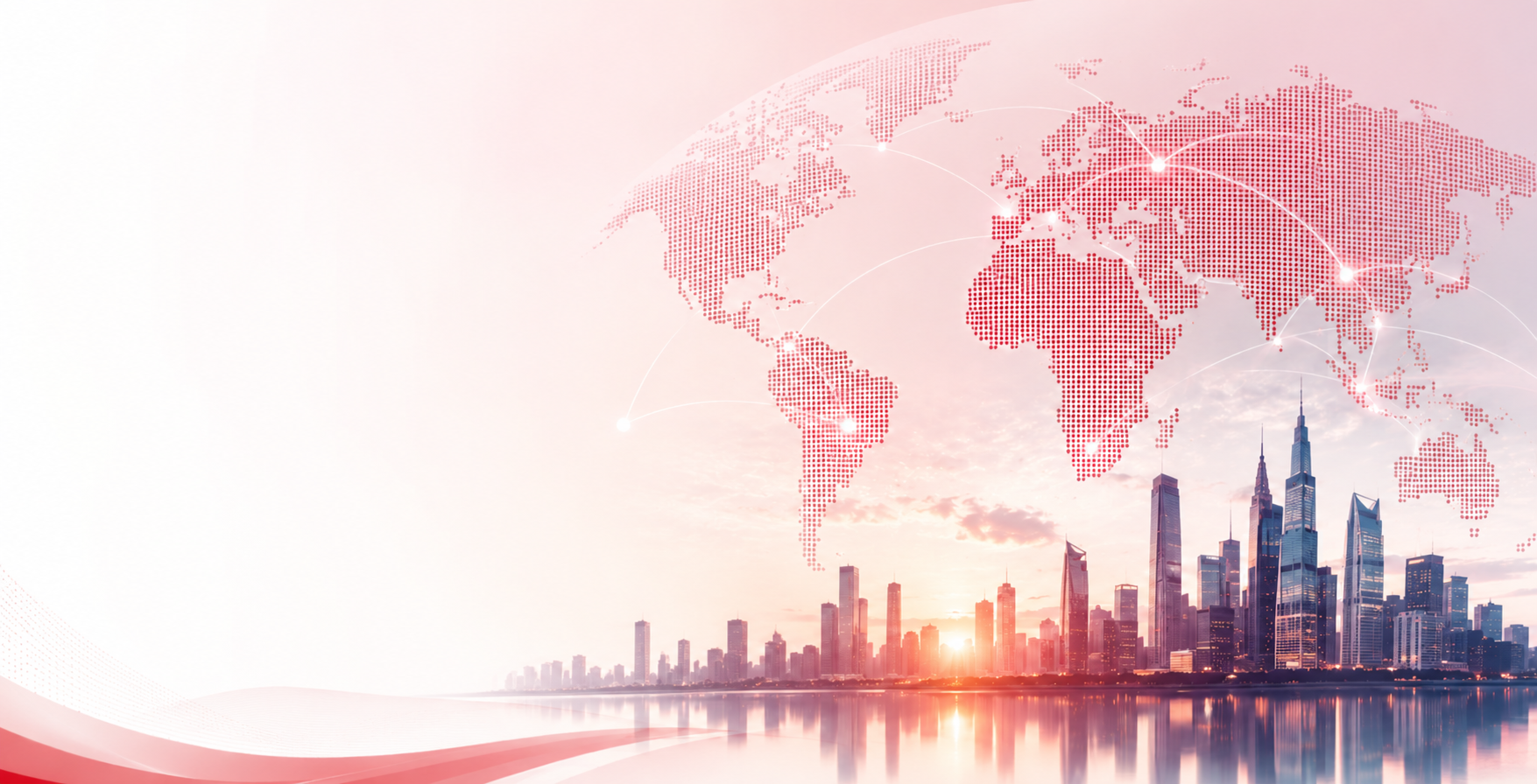 DNG global supply chain map