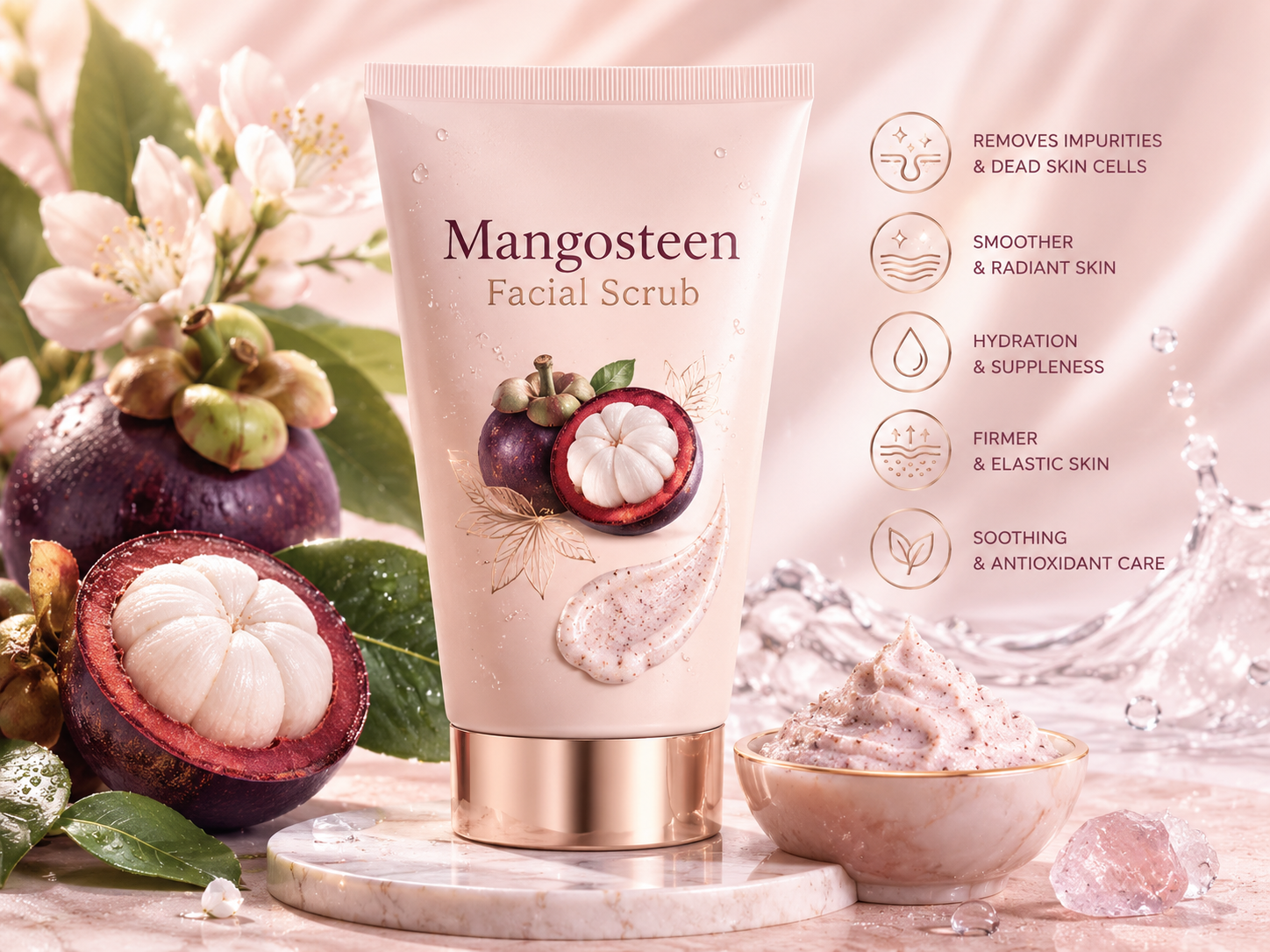 Mangosteen Facial Scrub