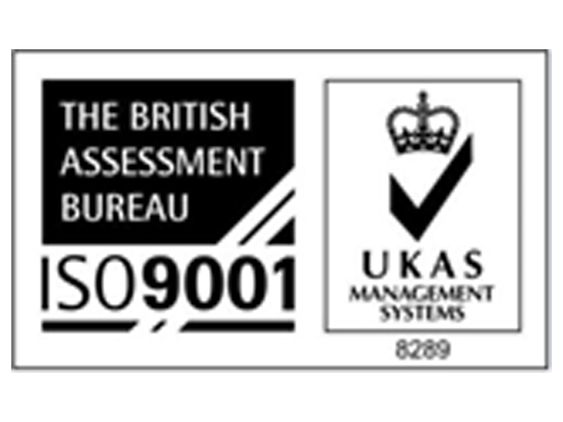 ISO 9001:2015 certification logo